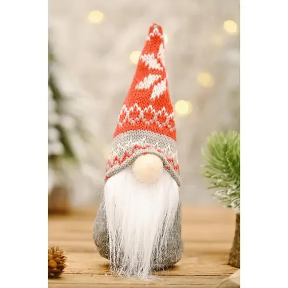 3-Pack Christmas Snowflake Hat Faceless Gnomes - Picture 4 of 6